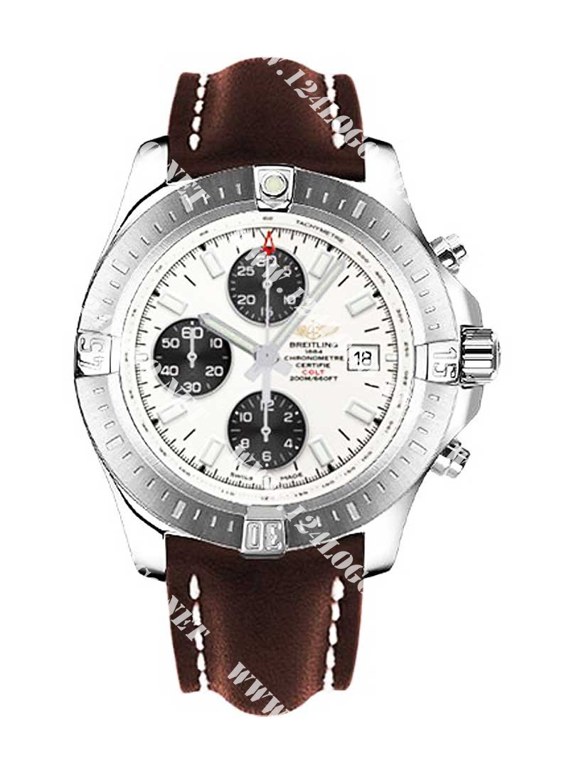 Replica Breitling Colt Chrono-Steel A1338811/G804 leather brown deployant