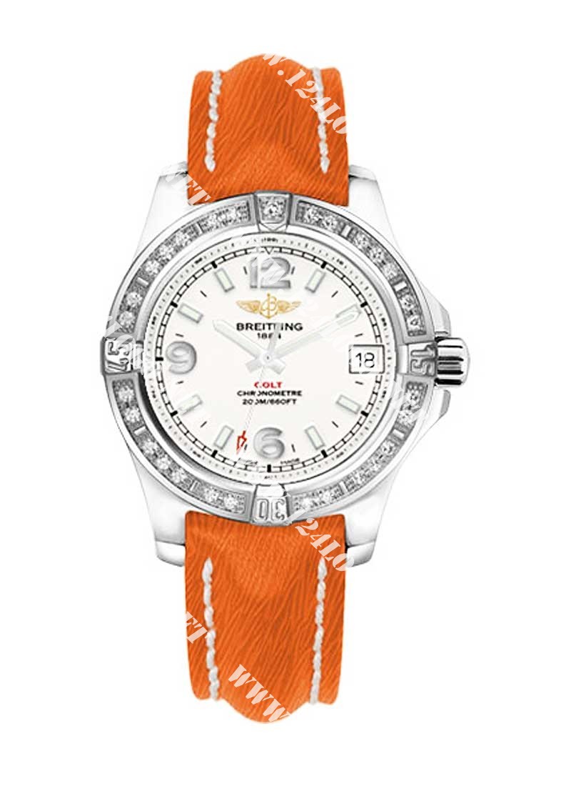 Replica Breitling Colt Ladys-Stainless-Steel- A7438953/G803 sahara orange tang