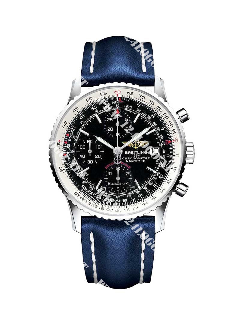 Replica Breitling Navitimer Heritage A1332412/BF27 leather blue deployant