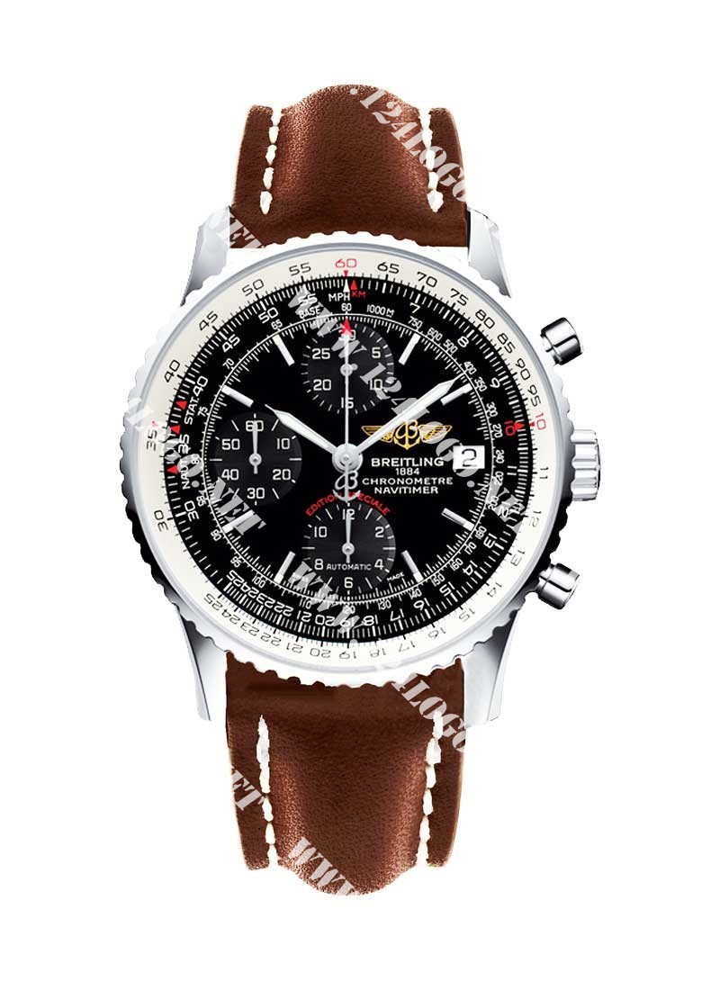 Replica Breitling Navitimer Heritage A1332412/BF27 leather brown tang