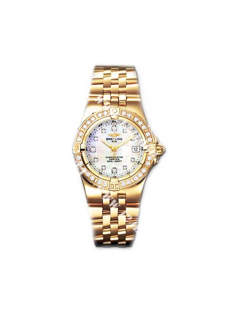 Replica Breitling Starliner Yellow-Gold K7134053/A603