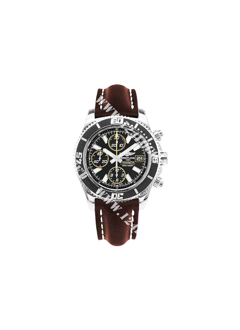 Replica Breitling Superocean Abyss-Chronograph A13341A8/BA82 leather brown tang