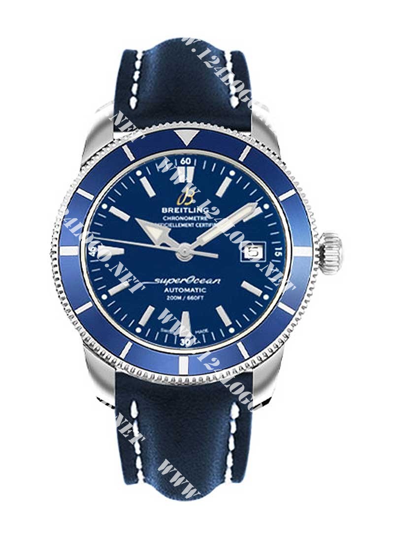 Replica Breitling Superocean Heritage A1732124/BA61 leather blue deployant