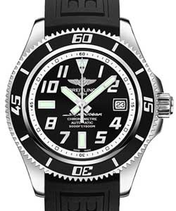 replica breitling superocean new-wave- a1736402/ba29 diver pro iii black deployant watches