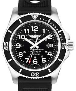 replica breitling superocean ii steel a17365c9/bd67 ocean racer black tang watches