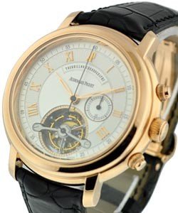 replica audemars piguet jules audemars tourbillon-chronograph 25909or/o/002cr/silver watches