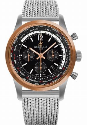 replica breitling transocean unitime-chrono ub0510u4/bc26 ocean classic steel watches