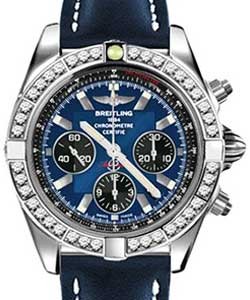 replica breitling windrider chronomat-b01 ab011053/c789 leather blue tang watches