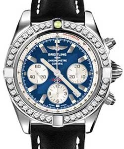 replica breitling windrider chronomat-b01 ab011053/c788 leather black tang watches
