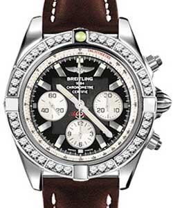 replica breitling windrider chronomat-b01 ab011053/b967 leather brown deployant watches