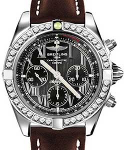replica breitling windrider chronomat-b01 ab011053/b956 leather brown deployant watches