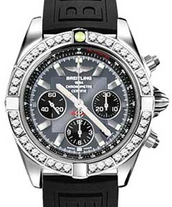 replica breitling windrider chronomat-b01 ab011053/f546 diver pro iii black deployant watches