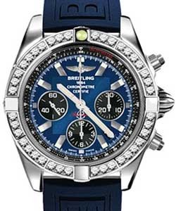 replica breitling windrider chronomat-b01 ab011053/c789 diver pro iii blue deployant watches