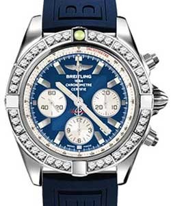 replica breitling windrider chronomat-b01 ab011053/c788 diver pro iii blue deployant watches