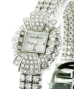 Replica Audemars Piguet Ladys Diamond Watches White-Gold-Bracelet 67222BC.Z.9088C01