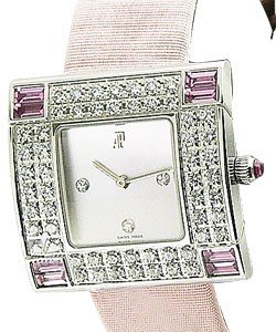 Replica Audemars Piguet Ladys Diamond Watches White-Gold-Strap 67455BC ZZ A070MR 01