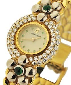 replica audemars piguet ladys diamond watches yellow-gold-bracelet  watches