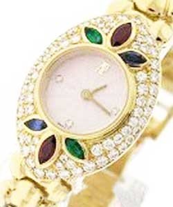 replica audemars piguet ladys diamond watches yellow-gold-bracelet 2061 watches