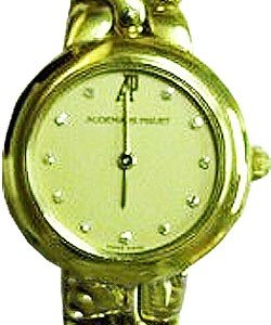 Replica Audemars Piguet Ladys Diamond Watches Yellow-Gold-Bracelet 0785