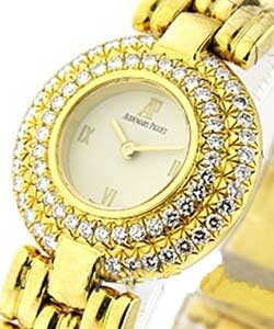 Replica Audemars Piguet Ladys Diamond Watches Yellow-Gold-Bracelet 66972BA.ZZ.1072BA.01