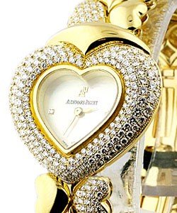 replica audemars piguet ladys heart collection yellow-gold 67484ba.zz.1216ba.01 watches