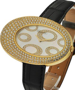 Replica Chopard Classique Ladys Yellow-Gold-with-Diamonds 139112 0003
