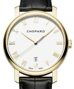 Replica Chopard Classique Mens White-Gold-Round 161278 0001
