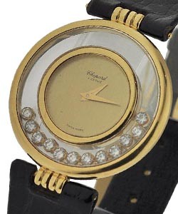 replica chopard happy diamonds yellow-gold  watches