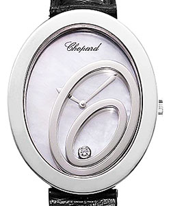 replica chopard happy spirit white-gold-oval 207193 1001 watches