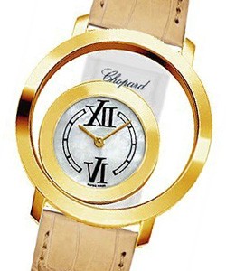 replica chopard happy spirit yellow-gold-round 207230 0001 watches