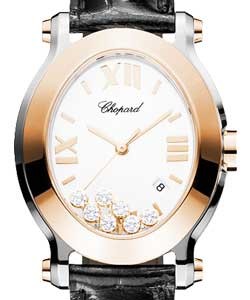 replica chopard happy sport oval-2-tone 278546 6001 watches