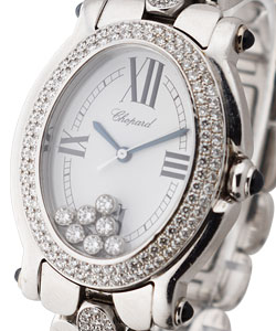 replica chopard happy sport oval-white-gold 27/7084 23 watches