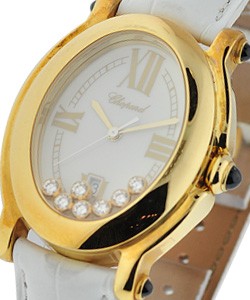 replica chopard happy sport oval-yellow-gold 27/7000 23 watches