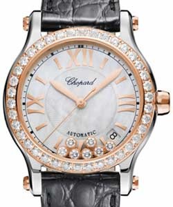 replica chopard happy sport round-2-tone-on-bracelet 278559 6006 watches