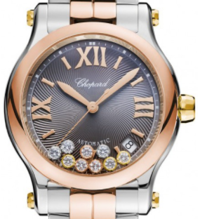 replica chopard happy sport round-2-tone-on-bracelet 278559 9001 watches