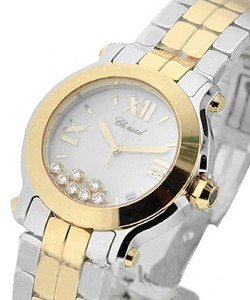 replica chopard happy sport round-2-tone-on-bracelet 278488 9001 watches