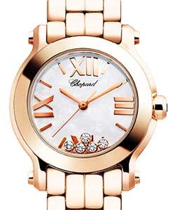 replica chopard happy sport round-rose-gold 274189 5003 watches