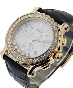 replica chopard happy sport round-rose-gold 283583 5001 watches