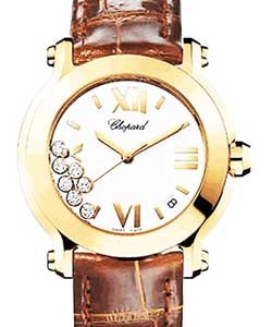 replica chopard happy sport round-rose-gold 27/7471 5005 watches