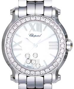 Replica Chopard Happy Sport Round-Steel-on-Bracelet 278509 3008