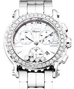 replica chopard happy sport round-white-gold 288506 2005 watches