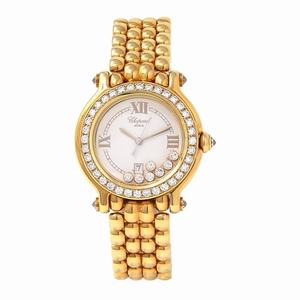 replica chopard happy sport round-yellow-gold 27/6137 20/11 watches