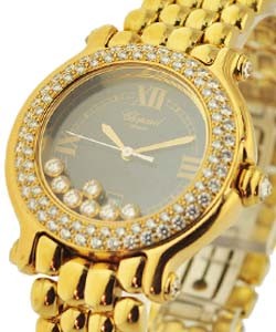 replica chopard happy sport round-yellow-gold 27/6145 0001 watches
