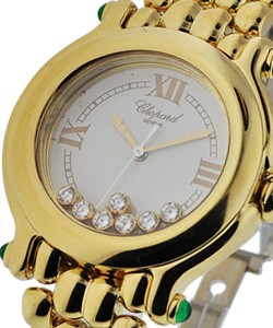 replica chopard happy sport round-yellow-gold 27/6137 23y watches