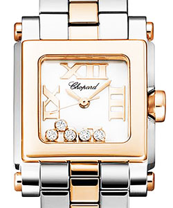 replica chopard happy sport square-2-tone 278516 6002 watches