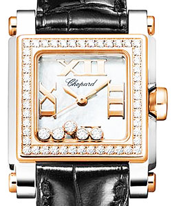 replica chopard happy sport square-2-tone 278516 6003 watches