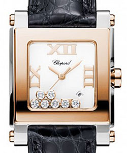 replica chopard happy sport square-2-tone 278497 9001 watches