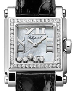 replica chopard happy sport square-white-gold 278516 3003 watches