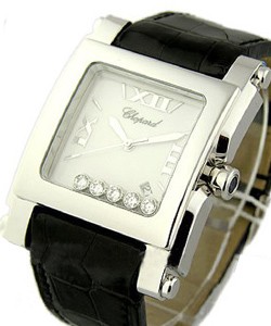 replica chopard happy sport square-white-gold 28/3570w watches