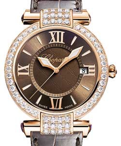 replica chopard imperiale round 36mm-rose-gold 384221 5011 watches